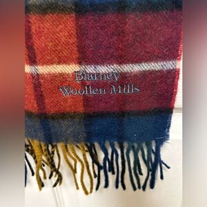 Jacobean Buchanan / Blarney 100% Lambswool Tartan Scarf